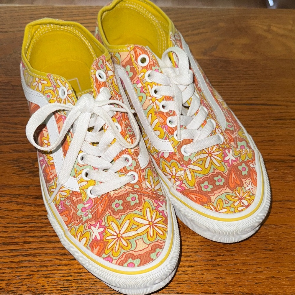 Vans Multicolor Floral Sneakers